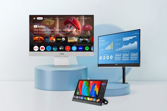 ASUS ZenScreen Series_MS32UC_MB27ACF_MB169CK