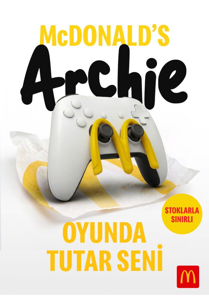Archie menu görsel (2) McDonald's Türkiye, Arcihe Menü