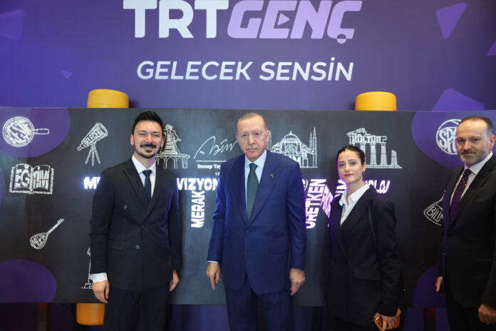 T.C. Cumhurbaşkanlığı TRT Genç kanal açılış etkinliği