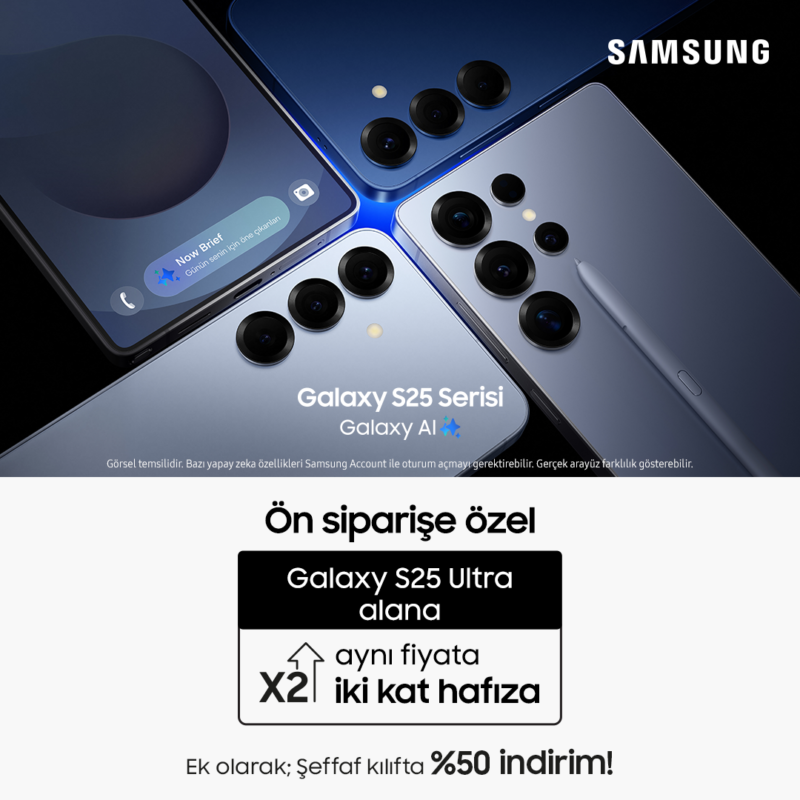 Samsung S25 serisi lansman kampanyası hepsiburada
