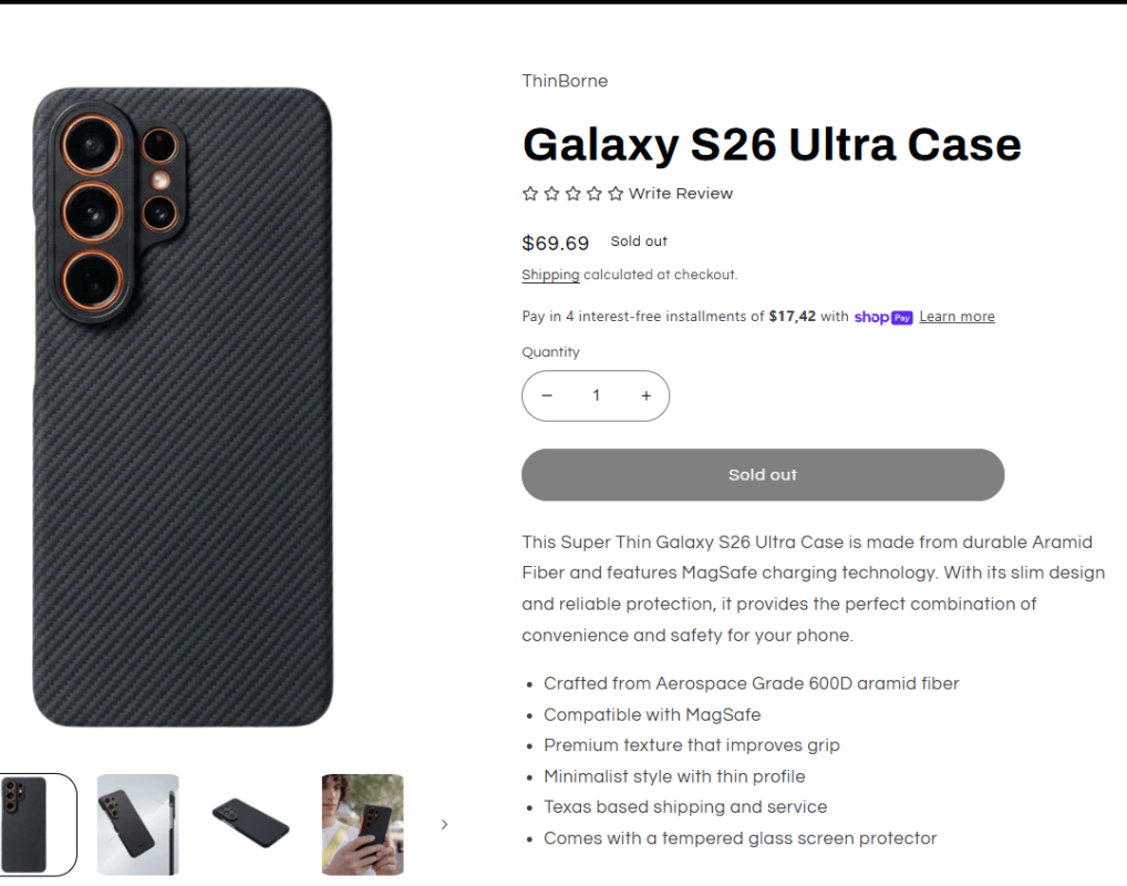 S26 Ultra kılıf fiyatı