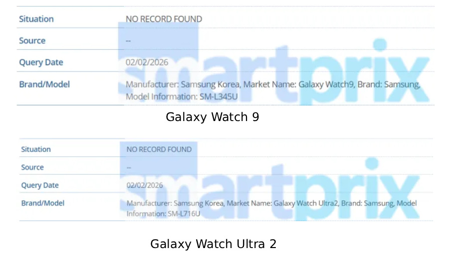 Galaxy Watch 2 Ultra ve Watch 9 GSMA IMEI