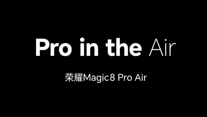Honor Magic 8 Pro air duyuruldu