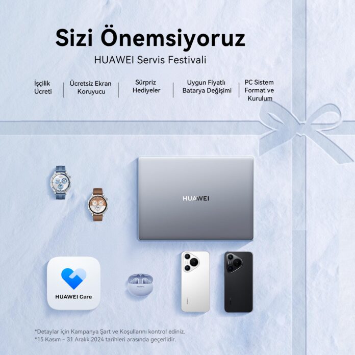 huawei hizmet sezonu