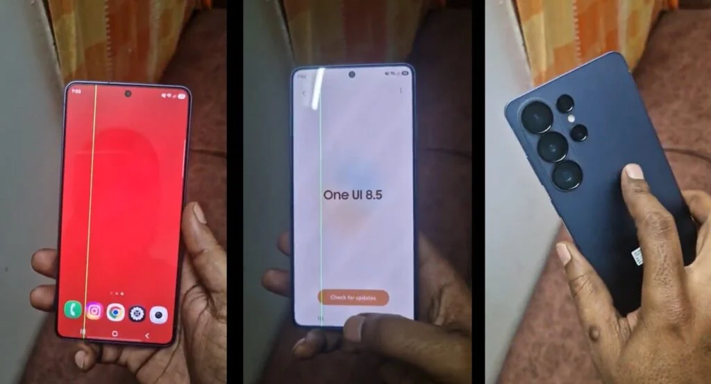 Galaxy S26 Ultra ekran sorununa ait raporlar