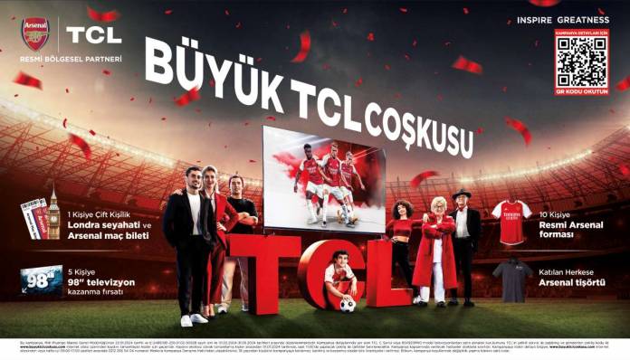 tcl büyük çoşku kampanyası TCL