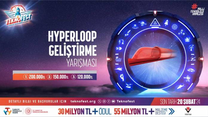 teknofest 2024 hyperloop Teknofest Hyperloop yarışması