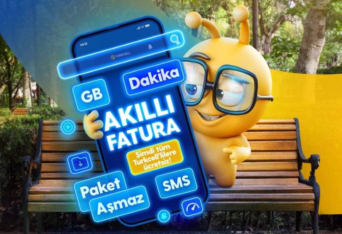 turkcell akıllı fatura ğcretsiz oldu