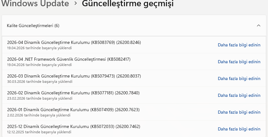 Windows 11 KB5083769 güncellemesi hatalarla gündeme geldi!