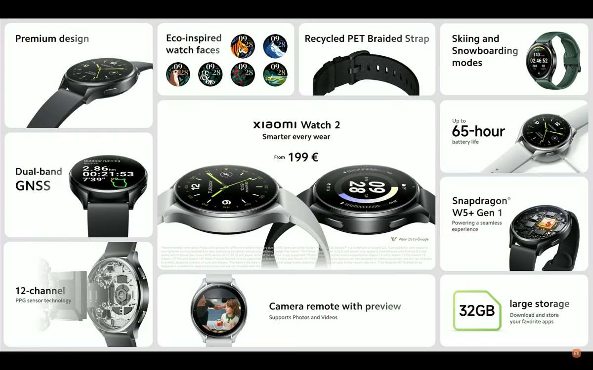 Xiaomi Watch 2 öne çıkan özellikler ve fiyat