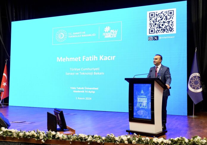 Sanayi ve Teknoloji Bakanı Mehmet Fatih kacır
